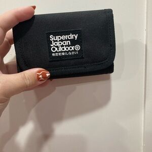 Superdry Black Outdoor Wallet